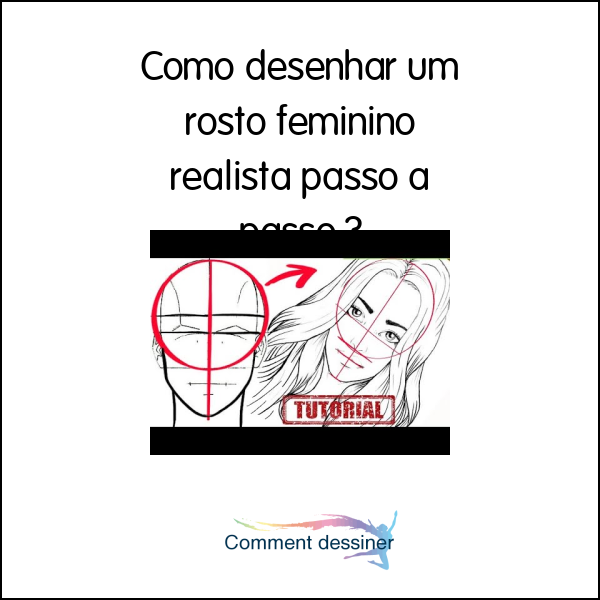 Como Desenhar Um Rosto Feminino Realista Passo A Passo Como Desenhar 8671